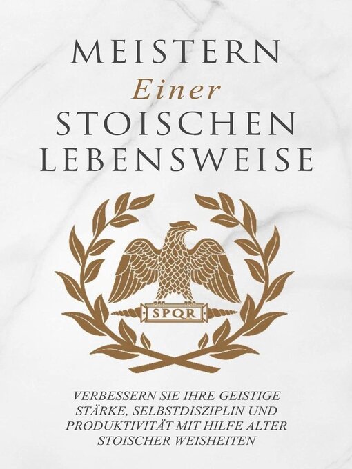 Title details for Meistern Einer Stoiker Lebensweise by Andreas Athanas - Available